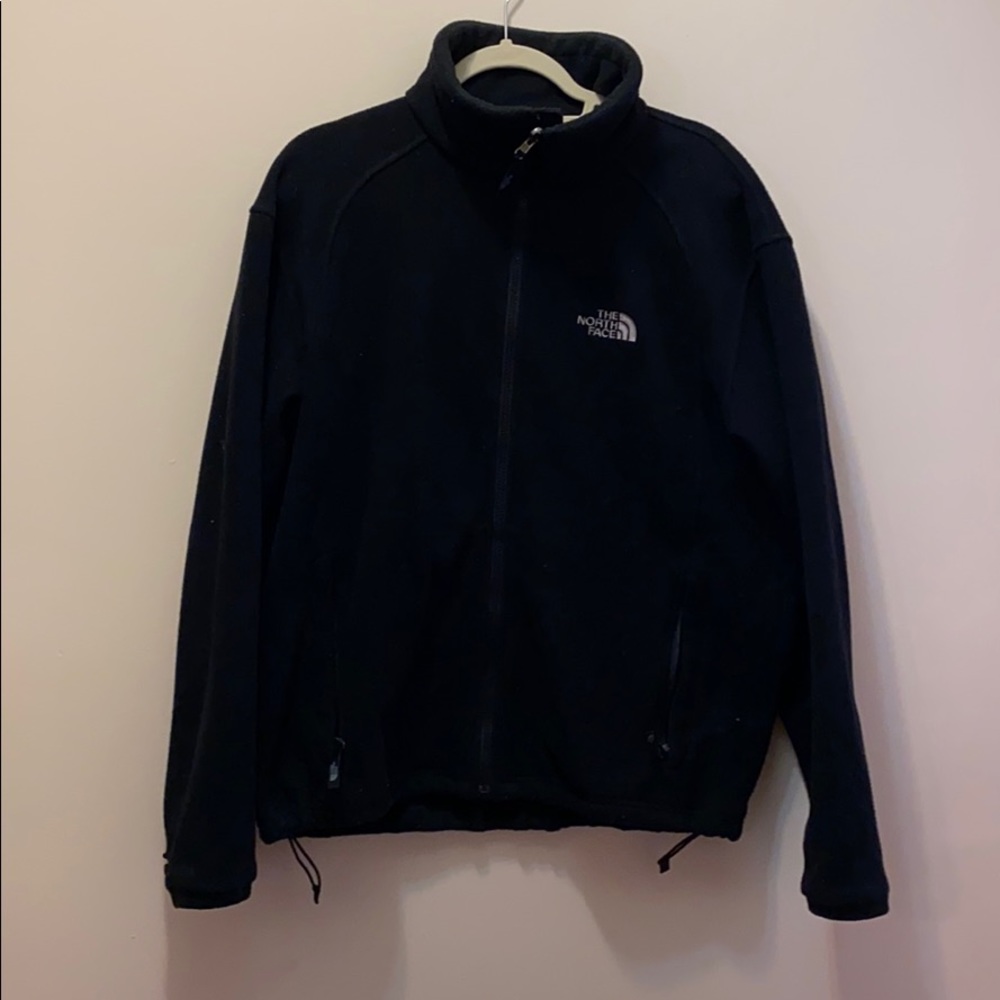North face fleece. Sz M full length zip
